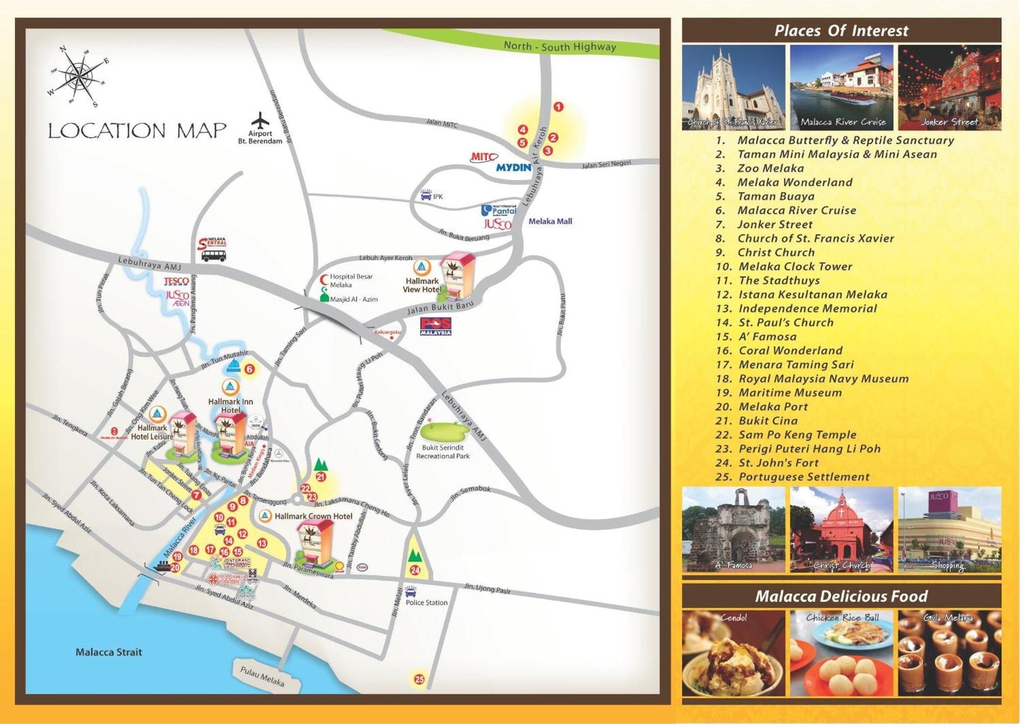Hallmark Crown Hotel Malacca Екстериор снимка